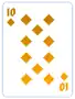 10 of Diamonds