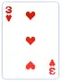 3 of Hearts