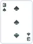 3 of Spades