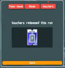 Vouchers panel