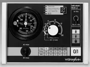 Medumat Basic and Basic P Ventilator