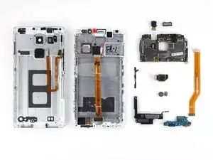 Huawei Mate 8 Reparabilitäts-Bewertung