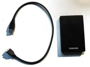 Toshiba Stor.E Alu 2S Demontage
