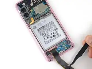 Samsung Galaxy S20 Displaykabel wegbiegen