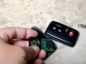 Funkschlüssel Batterie