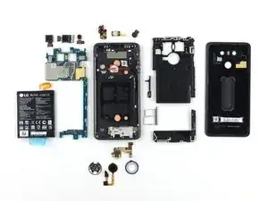 LG G6 Beurteilung der Reparierbarkeit
