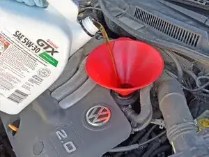1999-2004 Volkswagen Jetta Ölwechsel