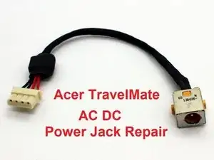 Acer TravelMate P250-M Disassembly & Repair connector