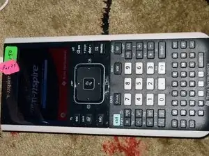 Texas Instruments TI-Nspire CX defekte Taste reparieren