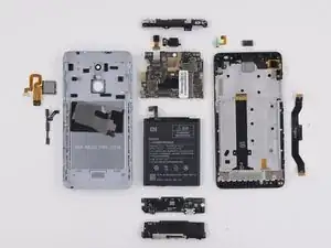 Xiaomi Redmi Note 3 Reparabilitäts-Bewertung