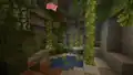 Üppige Höhlen in Minecraft Live 2020.