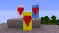 Banner mit Herz