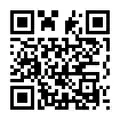 Der QR-Code aus der Karte in schwarz/weiß