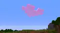 Eine rosa Wolke