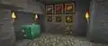 Das erste Bild von Mojang, auf dem das Rohgold zu sehen ist.