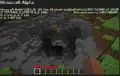 Die Minecraft-Webseite während Alpha v1.0.1_01.