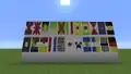 Eine Auswahl selbst erstellter Banner mit verschiedensten Musterungen.