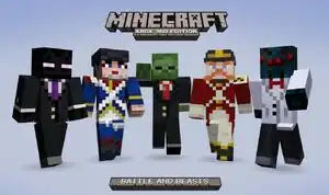 Auswahl aus Skin-Paket "Battle & Beasts"