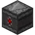 Ein Teil der Output-Seite blinkt rot auf, wenn die Input-Seite ein Blockupdate erkennt.