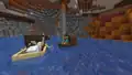 Boote mit jeweils zwei Passagieren.
