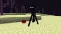 Eine Endermilbe wird von einem Enderman getötet