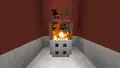Eine Lampe aus Feuer