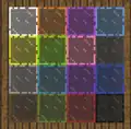 Alle 16 gefärbten Glasarten aus Minecraft 2.0