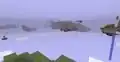 Notch wagt sich bis zum Rand einer Insel und lugt darüber hinaus