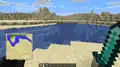 Eine Karte wird als eine Art Minimap in der Zweithand getragen.