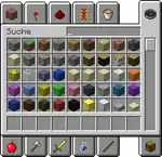 Das Kreativmodus-Inventar vor Vollversion 1.12 (17w06a).
