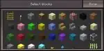Das Inventar im Kreativmodus vor Alpha 0.3.0