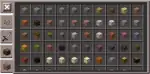 Das Inventar im Kreativmodus vor Alpha 0.14.0