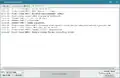Der Tab Game Output nach dem Start eines Spiels