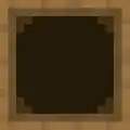 Ein leeres Fass von oben. Diese Datei ist in den internen Dateien in der Bedrock Edition zu finden. Die Textur wird vom Spiel aber nicht benutzt.