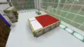 Ein breites Bett aus Wolle