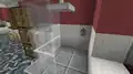 Eine Dusche ohne echtes Wasser