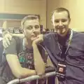YouTuber Bebop Vox mit Dinnerbone.