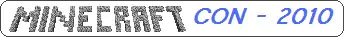 Logo der MinecraftCon 2010