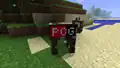 Eine Kuh in der Demo mit dem PC Gamer Logo