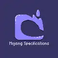 Das Mojang-Logo, das beim Starten von Minecraft von 2009 bis Beta 1.2.2 angezeigt wurde