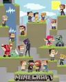 Die Mojang-Mitarbeiter auf einem Bild von Ross O'Donovan (RubberNinja) für eine Messe (PAX 2012 = Penny Arcade Expo)