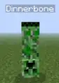 Heißt eine Kreatur Dinnerbone oder Grumm, dann steht sie auf dem Kopf.