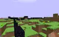 Obsidian zur Markierung der Himmelsrichtungen in der Infdev-Phase.