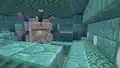 Ein großer Wächter, der in einem Seitenarm des Ozeanmonuments gespawnt ist