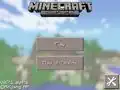 Das alte Hauptmenü in Alpha 0.7.0, als es noch keine animierten Hintergründe gab