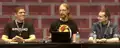 Das Java-Edition-Team im November 2013: Grum, Jeb und Dinnerbone
