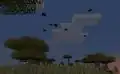 Erste veröffentlichte Version der Phantome am Himmel.