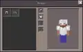 Altes Rüstungsmenü in der Pocket Edition.