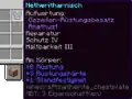 Eine verzierte Rüstung mit Verzauberungen