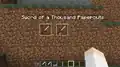 Ein Beispiel umbenannter Gegenstände in Rahmen, gezeigt von Dinnerbone.